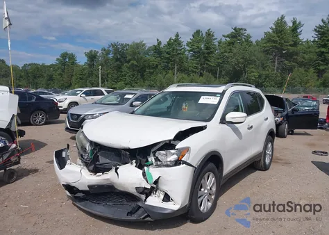 2014 Nissan Rogue S/Sl/Sv from USA, damaged, VIN 5N1AT2MV3EC813105